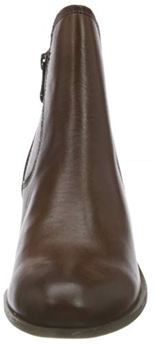 MARCO TOZZI 2-2-25322-35, Botas Cortas al Tobillo Mujer, Chestnut Nappa, 40 EU
