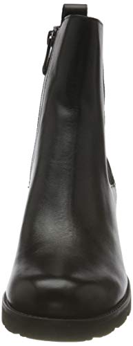 MARCO TOZZI 2-2-25434-25 Leder Stiefelette, Botas Cortas al Tobillo Mujer, Black Antic, 38 EU