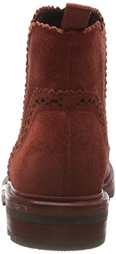 MARCO TOZZI 2-2-25444-35, Botas Estilo Chelsea Mujer, Brick, 40 EU