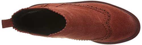 MARCO TOZZI 2-2-25444-35, Botas Estilo Chelsea Mujer, Brick, 40 EU