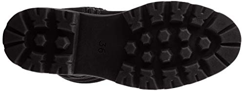 Marco Tozzi 2-2-25620-25 Wildleder Langschaftstiefel, Botas a la Altura de Rodilla Mujer, Black, 39 EU