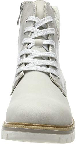 Marco Tozzi 2-2-26242-23, Botas de Nieve Mujer, Blanco (Ice Combi 119), 39 EU