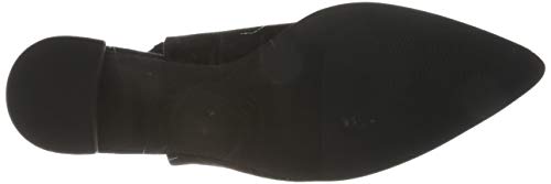 Marco Tozzi 2-2-29619-34, Zapatos con Tacon y Correa de Tobillo Mujer, Negro (Black 001), 41 EU