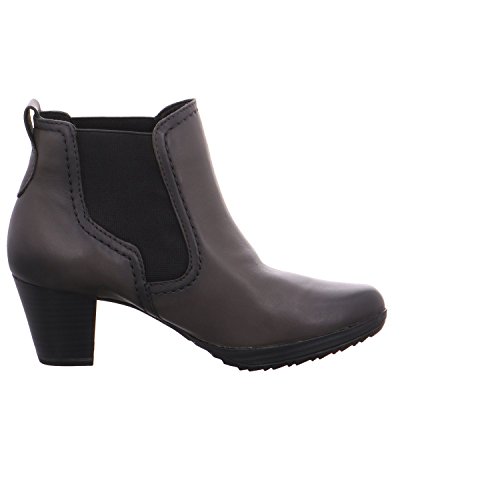 MARCO TOZZI Botines Chelsea para mujer, de piel, con plataforma, color gris, color Gris, talla 36 EU