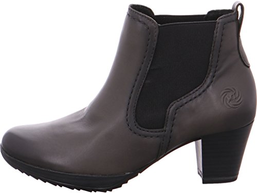 MARCO TOZZI Botines Chelsea para mujer, de piel, con plataforma, color gris, color Gris, talla 36 EU