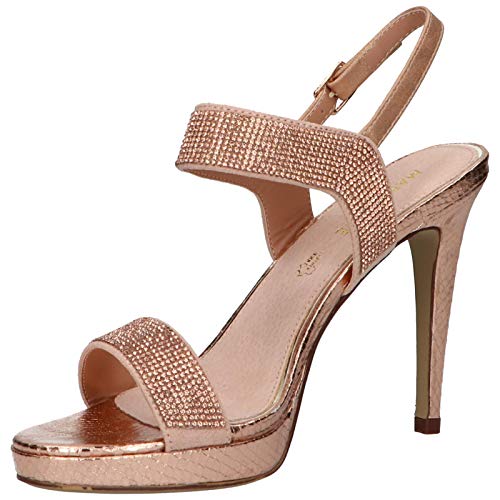 Mariamare 67541, Sandalia con Pulsera Mujer, Dorado (Afelp/Bolti Nude/Oro Rosa C46198), 38 EU