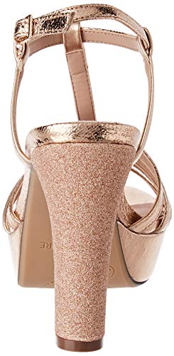 Mariamare 67714, Sandalias con Punta Abierta para Mujer, Dorado (Krak Nude/Metal Oro Rosa C49317), 38 EU