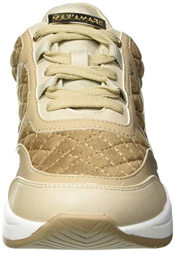 Mariamare Nemesis, Zapatillas para Mujer, Brina Arena/Soft Padded Arena/Metal CRAK Champagne/Charol Arena, 39 EU