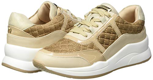 Mariamare Nemesis, Zapatillas para Mujer, Brina Arena/Soft Padded Arena/Metal CRAK Champagne/Charol Arena, 39 EU