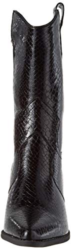 Mariamare Orion, Botas de Moda Mujer, SNAKY Negro, 38 EU
