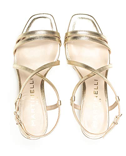 MARTINELLI Sandalia tacón de Piel Ingrid 1477