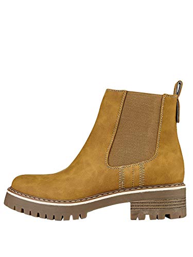Marypaz, Botín Chelsea para Mujer Camel 37 EU