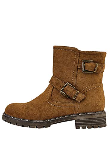 Marypaz, Botín Hebillas para Mujer Cuero 40 EU