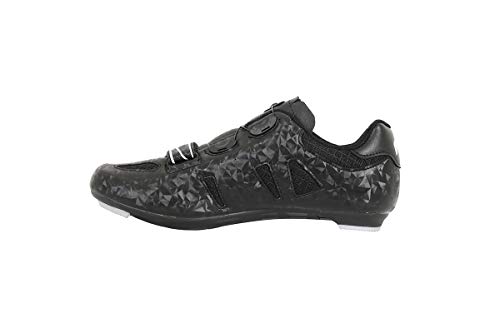 Massi 43 Zapatillas de Ciclismo Carretera, Negro, 43 EU