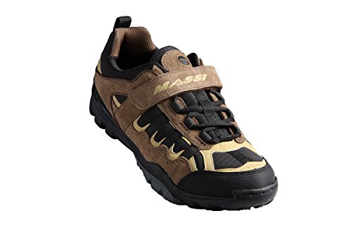 Massi Canyon - Zapatillas de Ciclismo MTB Unisex, Color Negro, Talla 39