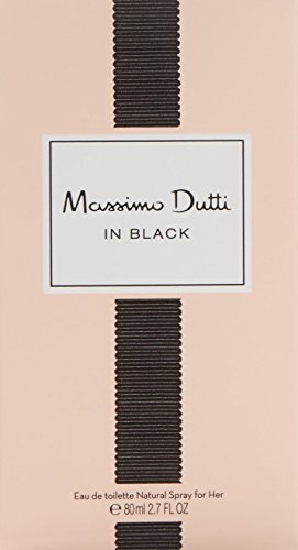 Massimo Dutti In Black, Colonia mujer - 80 ml