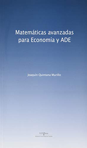 matemáticas avanzadas para Economía y ADE