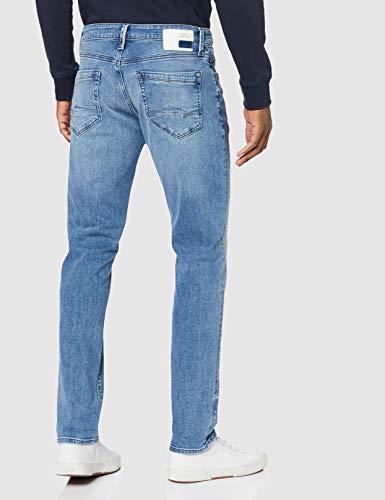 Mavi Yves Vaqueros Skinny, Azul (Mid Brushed Ultra Move 28700), W30/L34 (Talla del Fabricante: 30/34) para Hombre