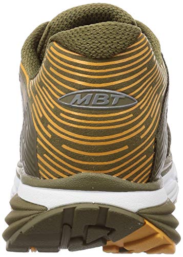 MBT Colorado X M Army Green/Orange, Zapatillas de Atletismo Hombre, Verde Militar/Naranja, 42.5 EU