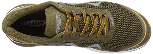 MBT Colorado X M Army Green/Orange, Zapatillas de Atletismo Hombre, Verde Militar/Naranja, 42.5 EU