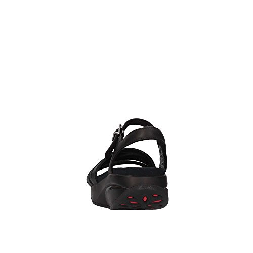 MBT Kaweria 6 W Sandal, Sandalias con Punta Abierta Mujer, Negro (Black Nappa 03n), 39 EU