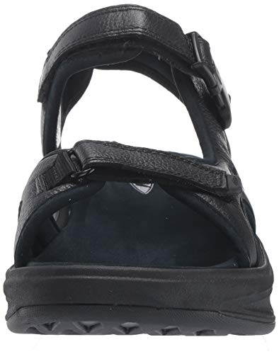 MBT Kisumu 3S M, Sandalias con Punta Abierta Hombre, Negro (Black 03), 46 EU