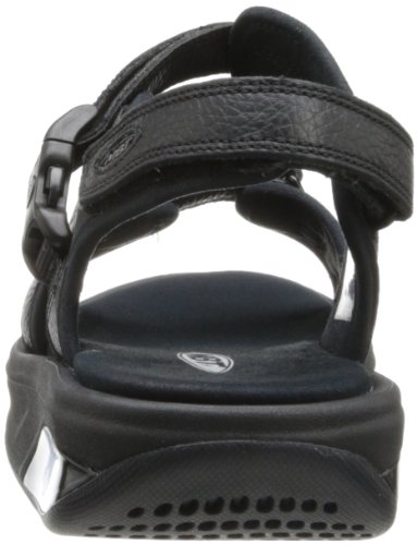 MBT Kisumu 3S W, Sandalias con Punta Abierta Mujer, Negro (Black 03), 37 EU