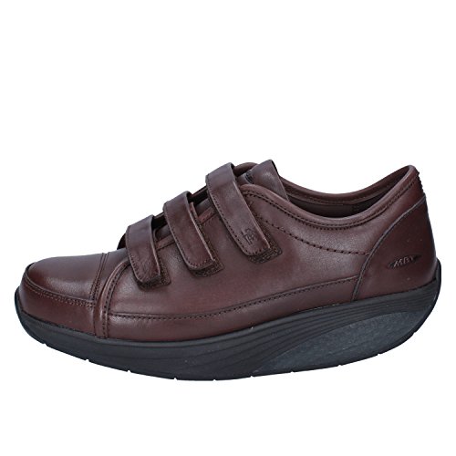 MBT Nafasi S Strap W, Zapatillas de Gimnasia para Mujer, Marrón (Black Coffee), 37 EU