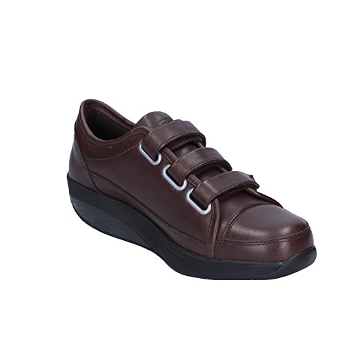 MBT Nafasi S Strap W, Zapatillas de Gimnasia para Mujer, Marrón (Black Coffee), 37 EU