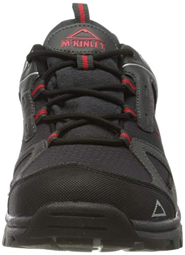 McKINLEY Multifunktionsschuh Maine, Zapatos de Low Rise Senderismo Hombre, Negro (Schwarz/Anthrazit/Rot 000), 42 EU