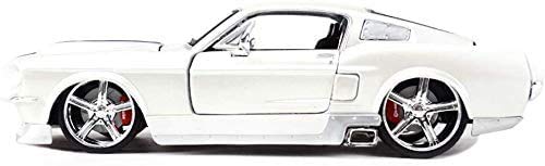 MEETGG Coche modelo coche 1:24 Ford Mustang GT simulación aleación de fundición a presión adornos de juguete deportes colección de coches joyería 19.5x9x5.6CM