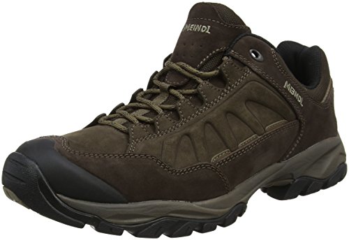 MEINDL Nebraska (XL), Zapatos de Low Rise Senderismo para Hombre, Gris (Mahagoni 39), 46 EU
