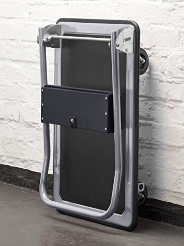 Meister 8985540 Plataforma de Carga Plegable, negro/Plateado