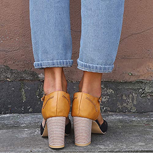 Memefood-Zapato Mujer Sandalias de moda M para white1 10