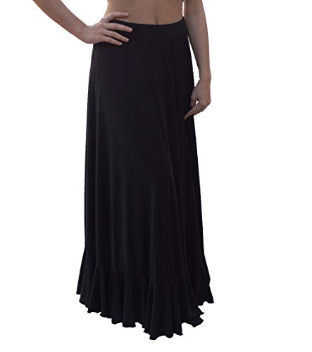 Menkes Falda Baile Flamenco Viscosa de Peso Mujer Talla XL