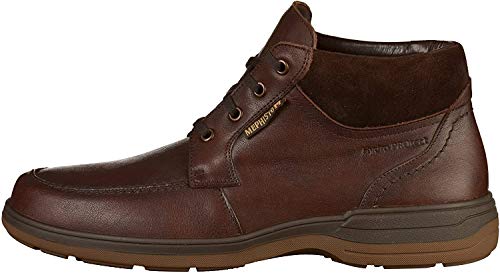 MEPHISTO Darwin Botas de Hombre marrón Cordones de Cuero Medio 40.5