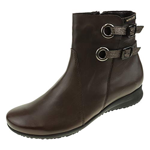 Mephisto Flavie F4196 - Botines para mujer, color marrón oscuro, color Marrón, talla 36 EU