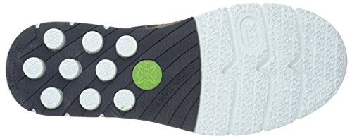 Mephisto SANO Erik Air - Tenis para caminar para hombre, gris (Gris cálido/azul gamuza; polo marino/aire blanco), 40 EU