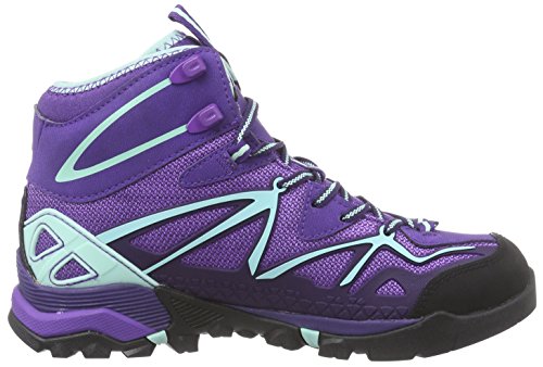 Merrell Capra Mid Sport GTX - Botas de Senderismo de Material sintético Mujer, Color Violeta, Talla 40