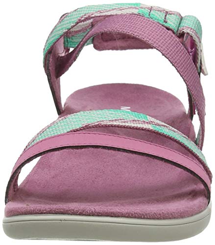 Merrell District Mendi Backstrap, Sandalias de Talón Abierto para Mujer, Rosa Erica, 37 EU