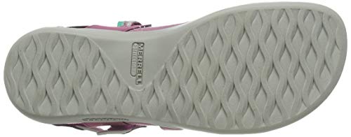 Merrell District Mendi Backstrap, Sandalias de Talón Abierto para Mujer, Rosa Erica, 37 EU