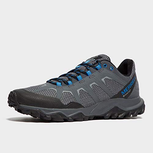 MERRELL Fiery GTX, Zapatillas Tiempo Libre y Senderismo Hombre, Turbulence (Gris), 48 EU