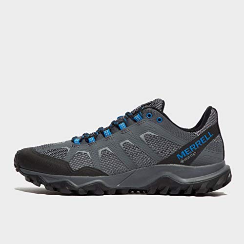 MERRELL Fiery GTX, Zapatillas Tiempo Libre y Senderismo Hombre, Turbulence (Gris), 48 EU