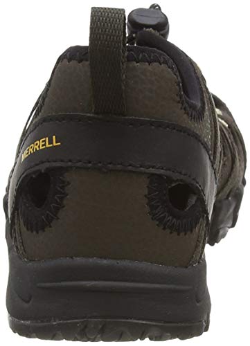 Merrell M-Hydro Choprock Shandal, Zapatillas Impermeables Unisex Niños, Verde (Gunsmoke), 29 EU