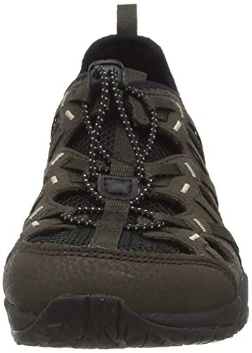 Merrell M-Hydro Choprock Shandal, Zapatillas Impermeables Unisex Niños, Verde (Gunsmoke), 29 EU