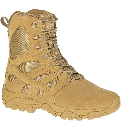 Merrell Moab 2 Defense J17765 - Botas tácticas militares para hombre, color beige