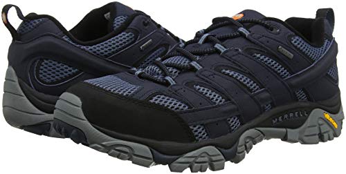 Merrell MOAB 2 GTX, Zapatillas de Senderismo Hombre, Azul (Navy), 42 EU