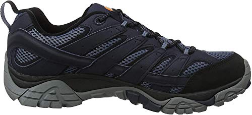 Merrell MOAB 2 GTX, Zapatillas de Senderismo Hombre, Azul (Navy), 44 EU