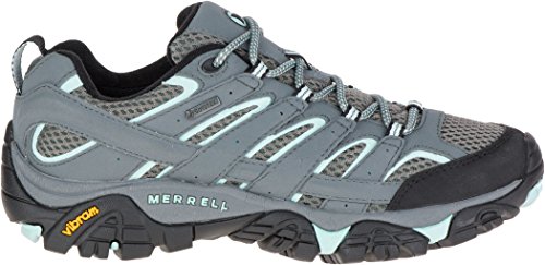 Merrell MOAB 2 GTX, Zapatillas de Senderismo Mujer, Gris (Sedona Sage), 38 EU