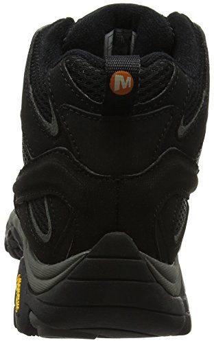 Merrell Moab 2 Mid GTX, Botas de Senderismo para Hombre, Negro (Black), 43.5 EU